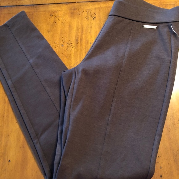 NWT Michael Kors size S brown spandex pants - Picture 5 of 5